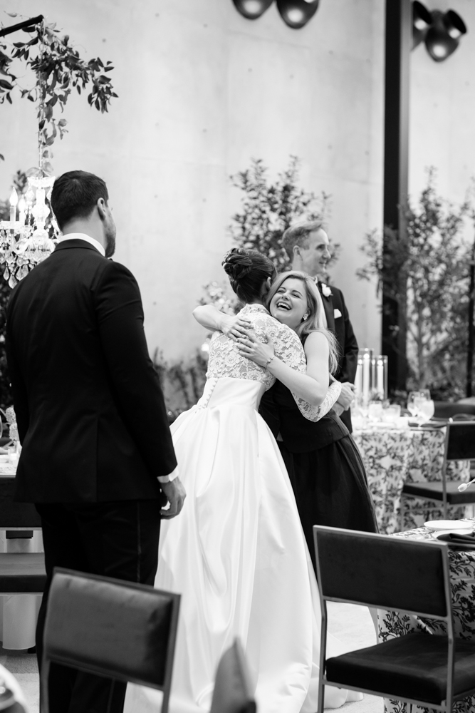 Recessional up the aisle at Robert Carr Chapel, Fort Worth wedding