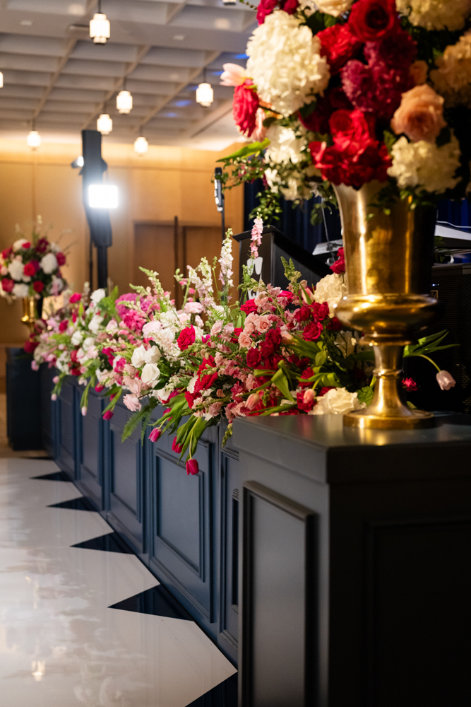 Reception details at The Crescent Hotel, Claire and Jared's Fort Worth wedding