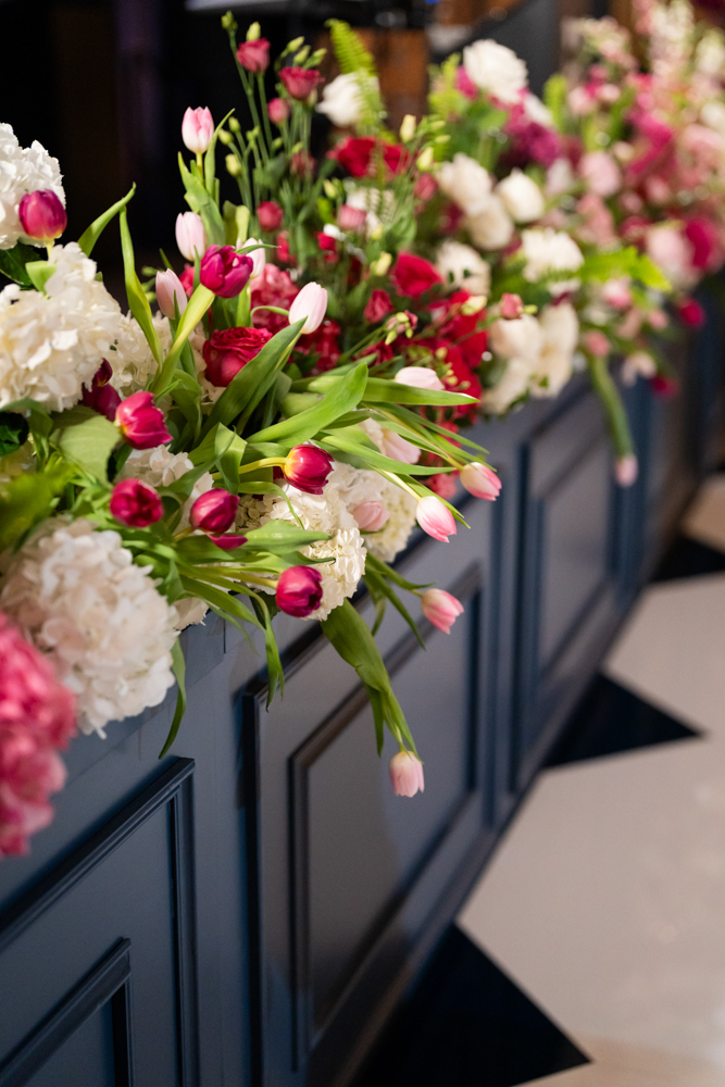 Reception details at The Crescent Hotel, Claire and Jared's Fort Worth wedding