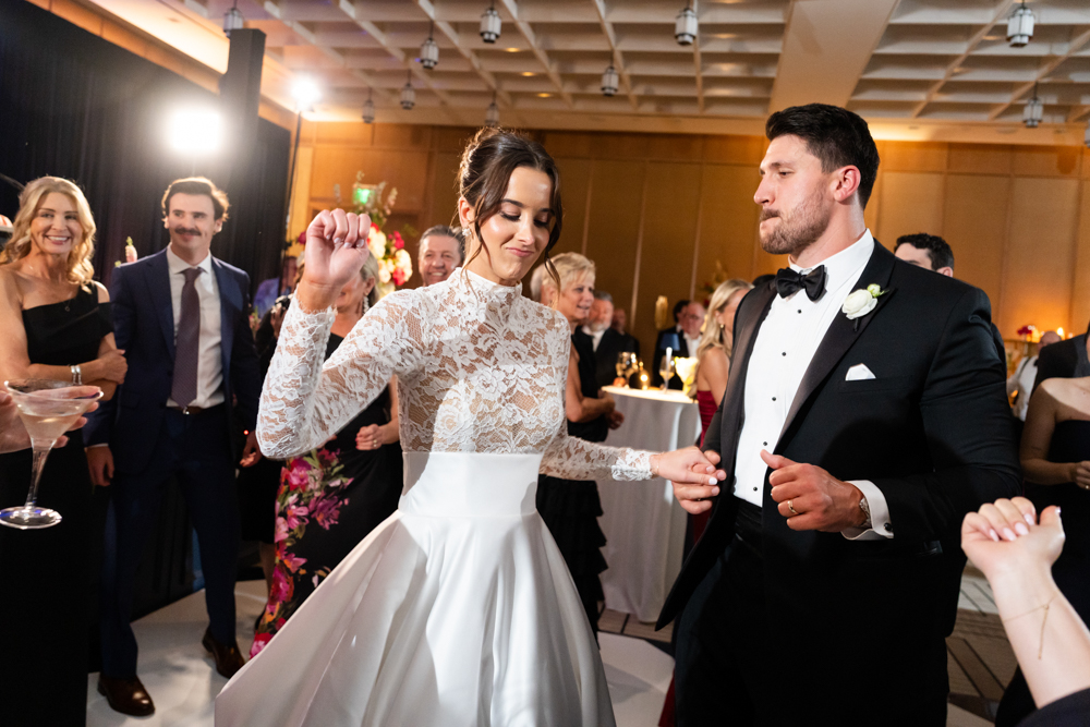 First dance in the ballroom at The Crescent Hotel, Fort Worth wedding