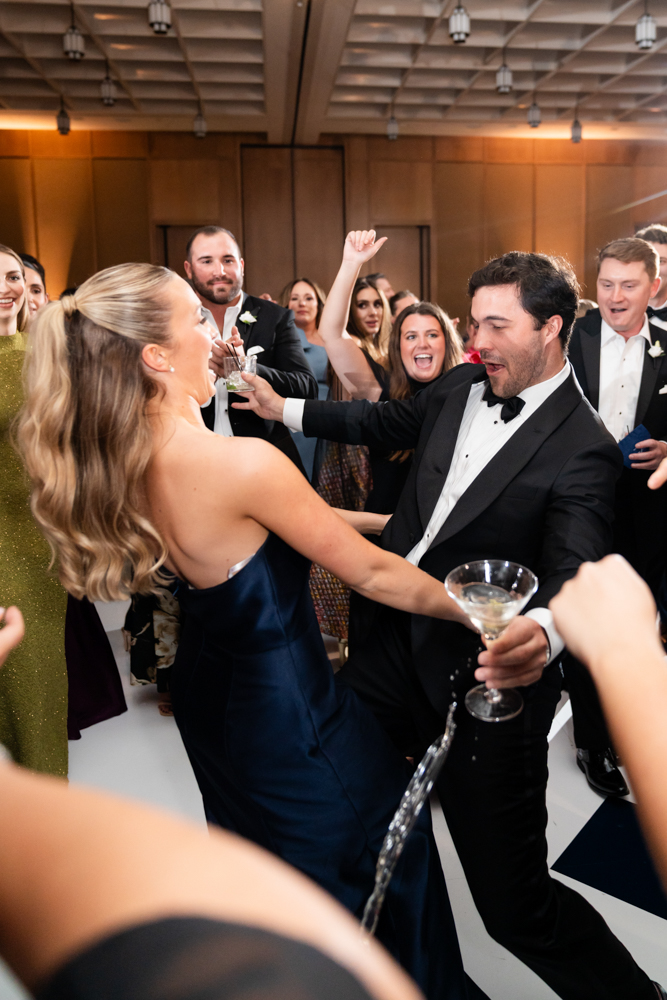 Claire and Jared's first dance at The Crescent Hotel, Fort Worth wedding