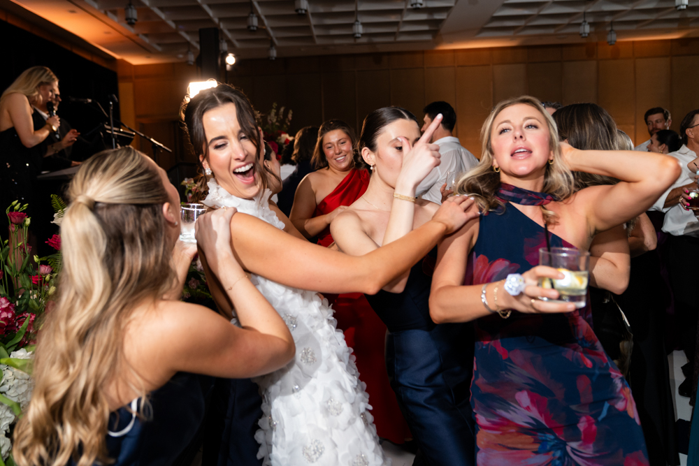 Claire and Jared dancing at The Crescent Hotel, Fort Worth wedding