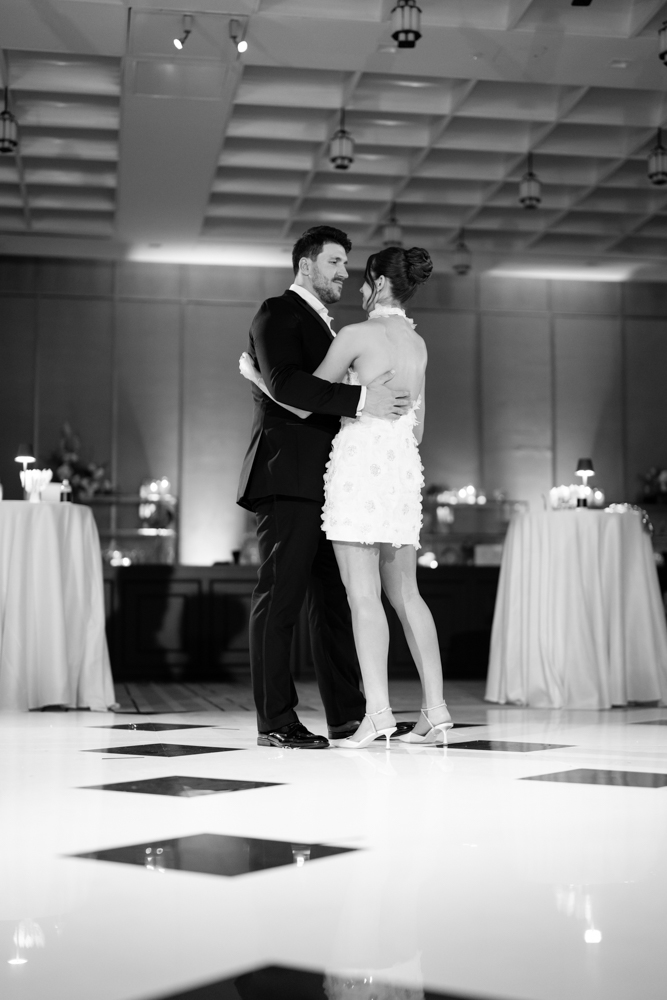 Guests dancing at The Crescent Hotel, Claire and Jared's Fort Worth wedding