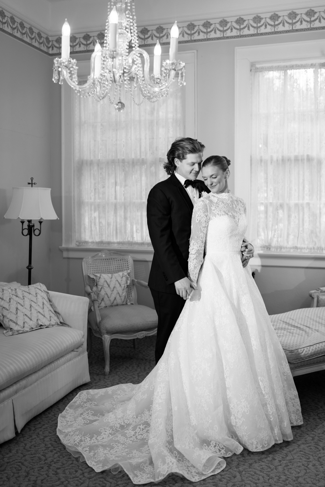 Romantic garden portrait, Woman's Club of Fort Worth wedding