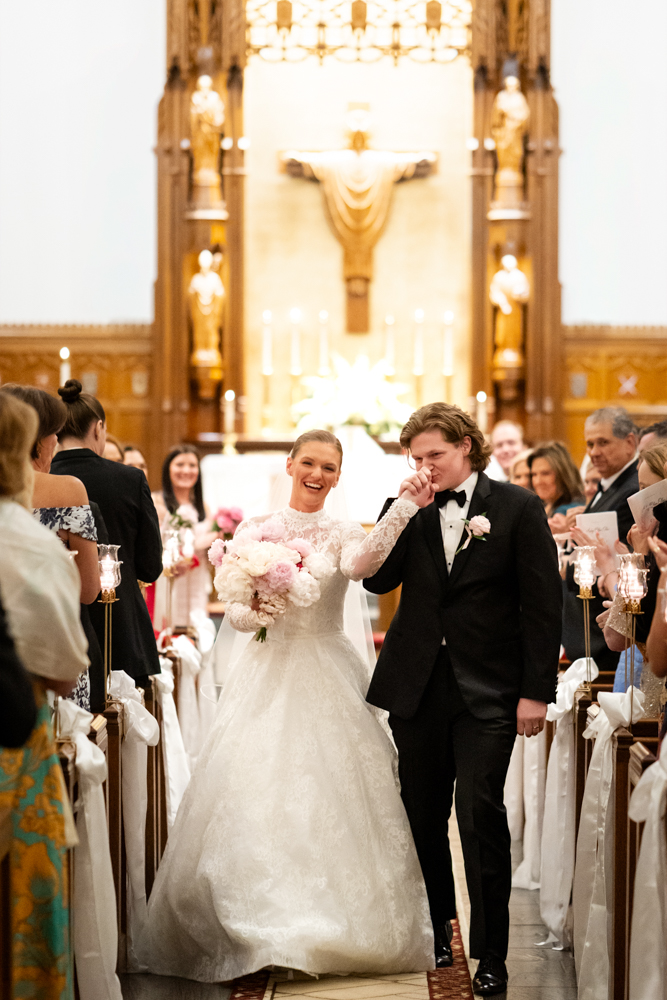 Reception details, Audrey & Cole's Woman's Club of Fort Worth wedding