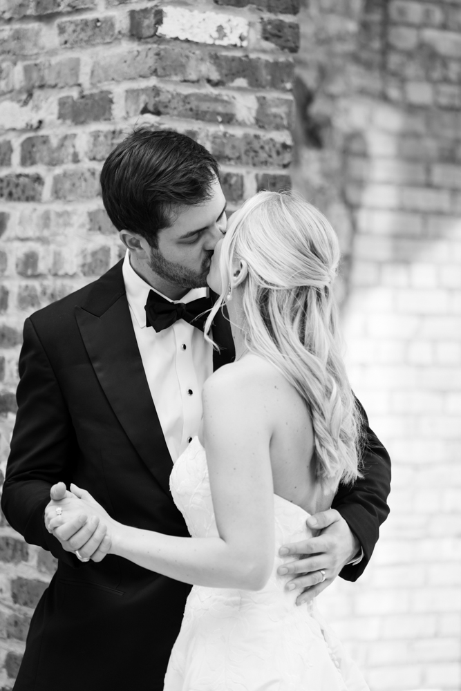 Kathryn and Grant just after saying I do