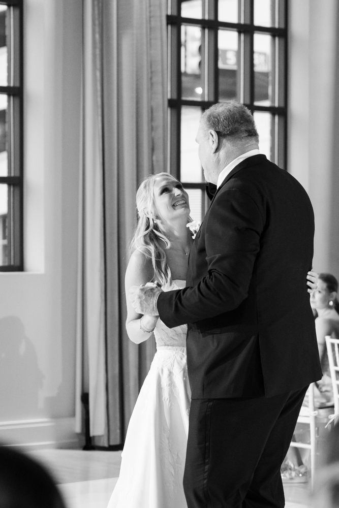 Toasts during Kathryn and Grant's McDavid Studio reception