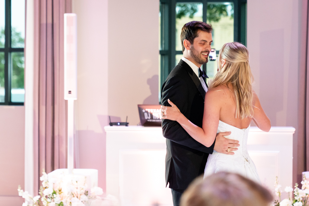 Toasts during Kathryn and Grant's McDavid Studio reception