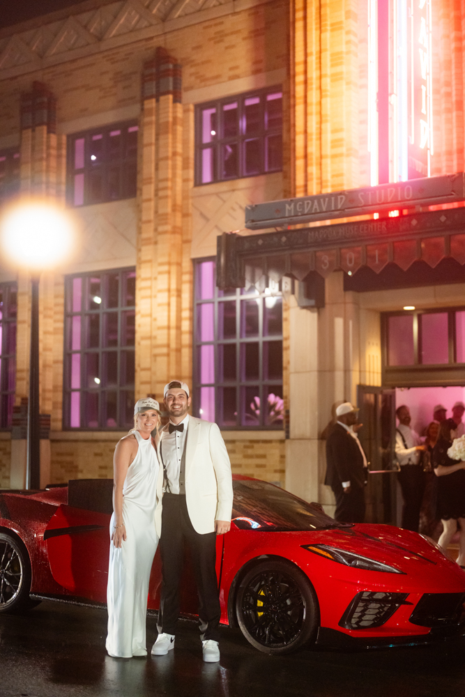 A late-night McDonald's treat at the reception