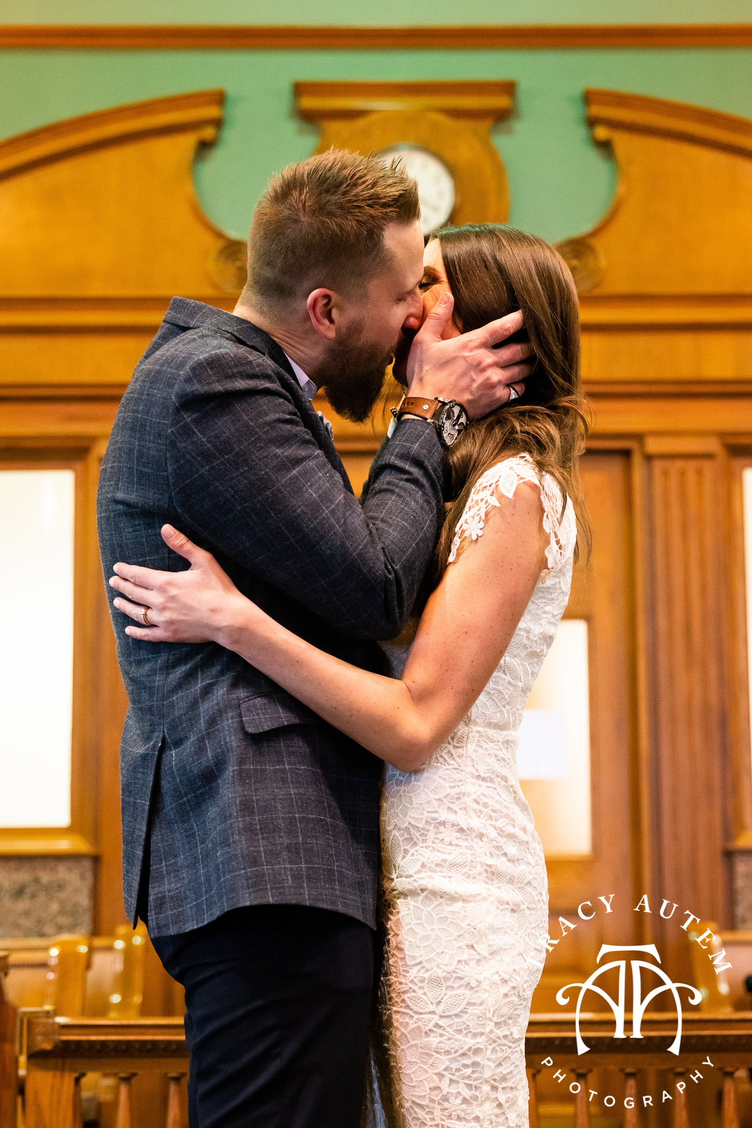 Audra & Matthew – Fort Worth Courthouse Wedding Ceremony – Tracy Autem