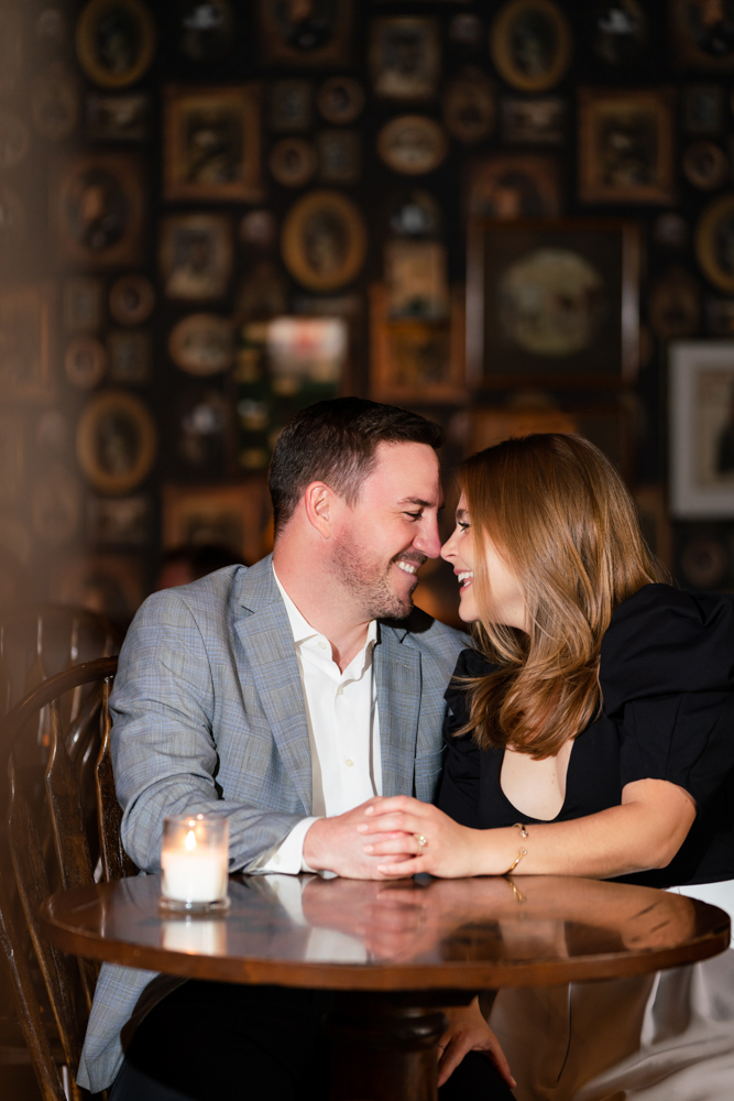 Downtown Dallas Modern Engagement Session Bar Whiterock Lake Tracy Autem Photography