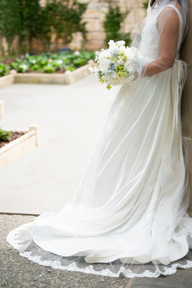 Close-up of Hannah's bouquet by Three Branches Floral
