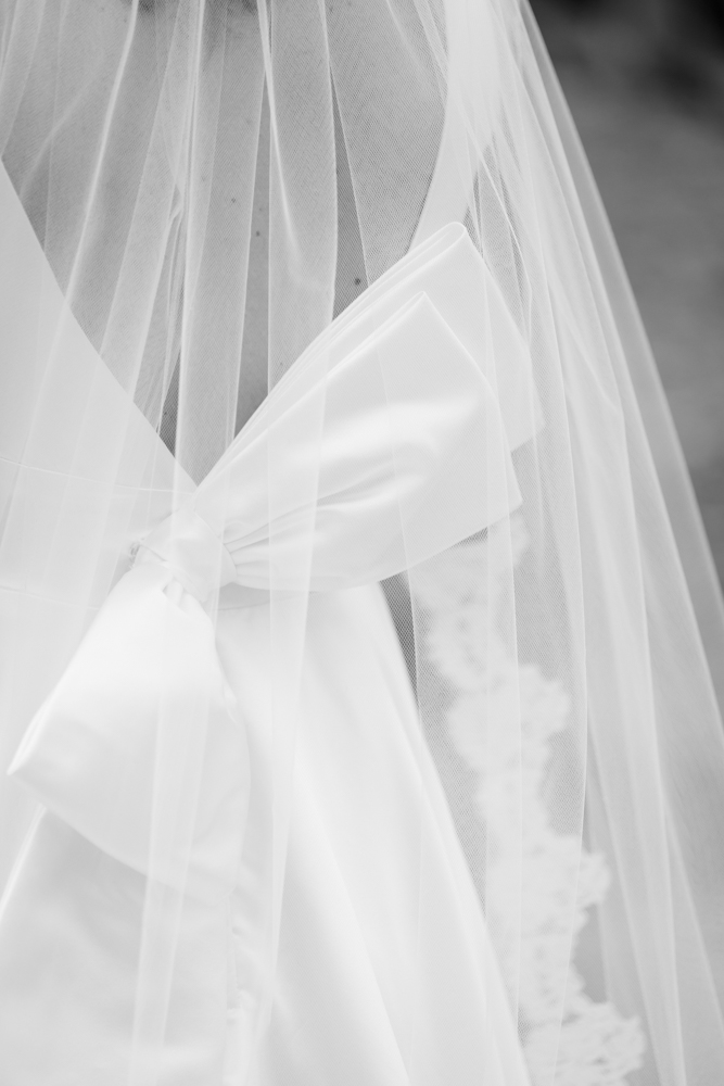 Close-up of Hannah's bouquet by Three Branches Floral