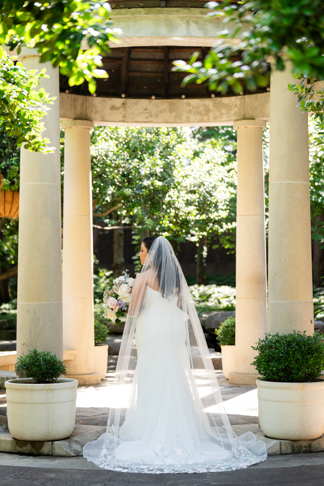 Beauty by Starr Beauty Co. on Caroline during her Fort Worth bridal session