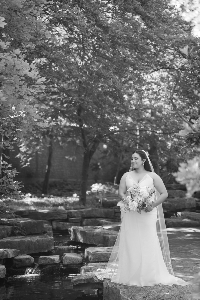 Beauty by Starr Beauty Co. on Caroline during her Fort Worth bridal session