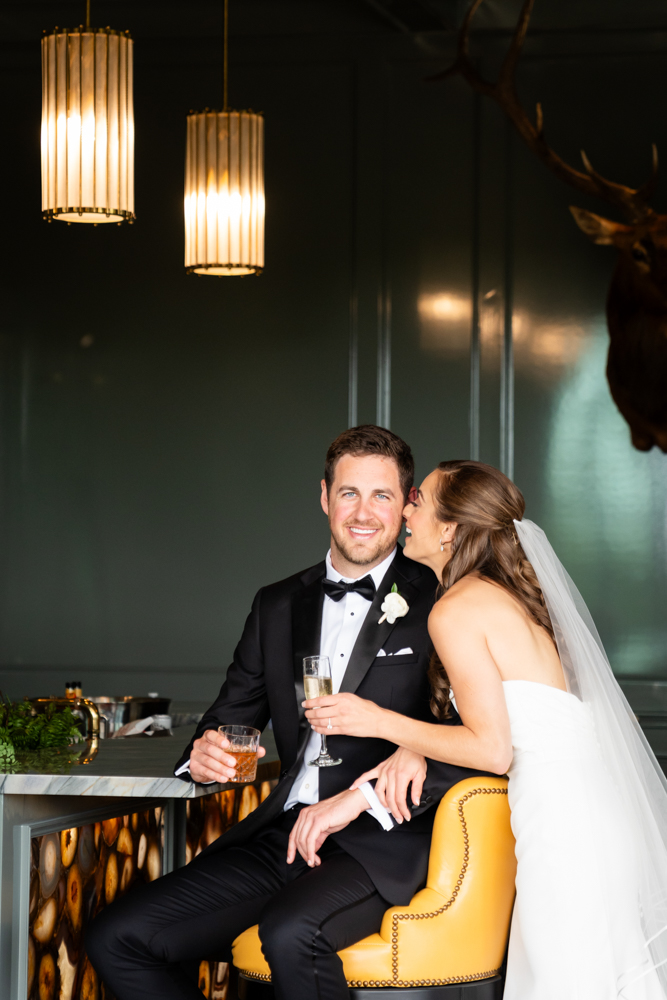 Channing Beau Elegant Black White Fort Worth Wedding Tami Winn Events