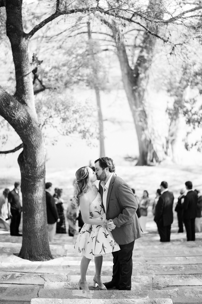 wedding ceremony rehearsal at camp waldemar in texas hill country