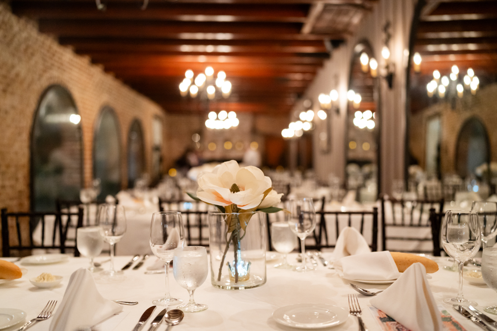 Historic French Quarter charm at Broussard's for the rehearsal dinner