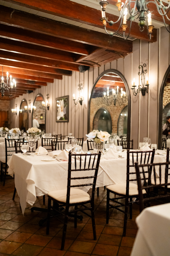 A heartfelt toast at Bailey and Jay's New Orleans rehearsal dinner