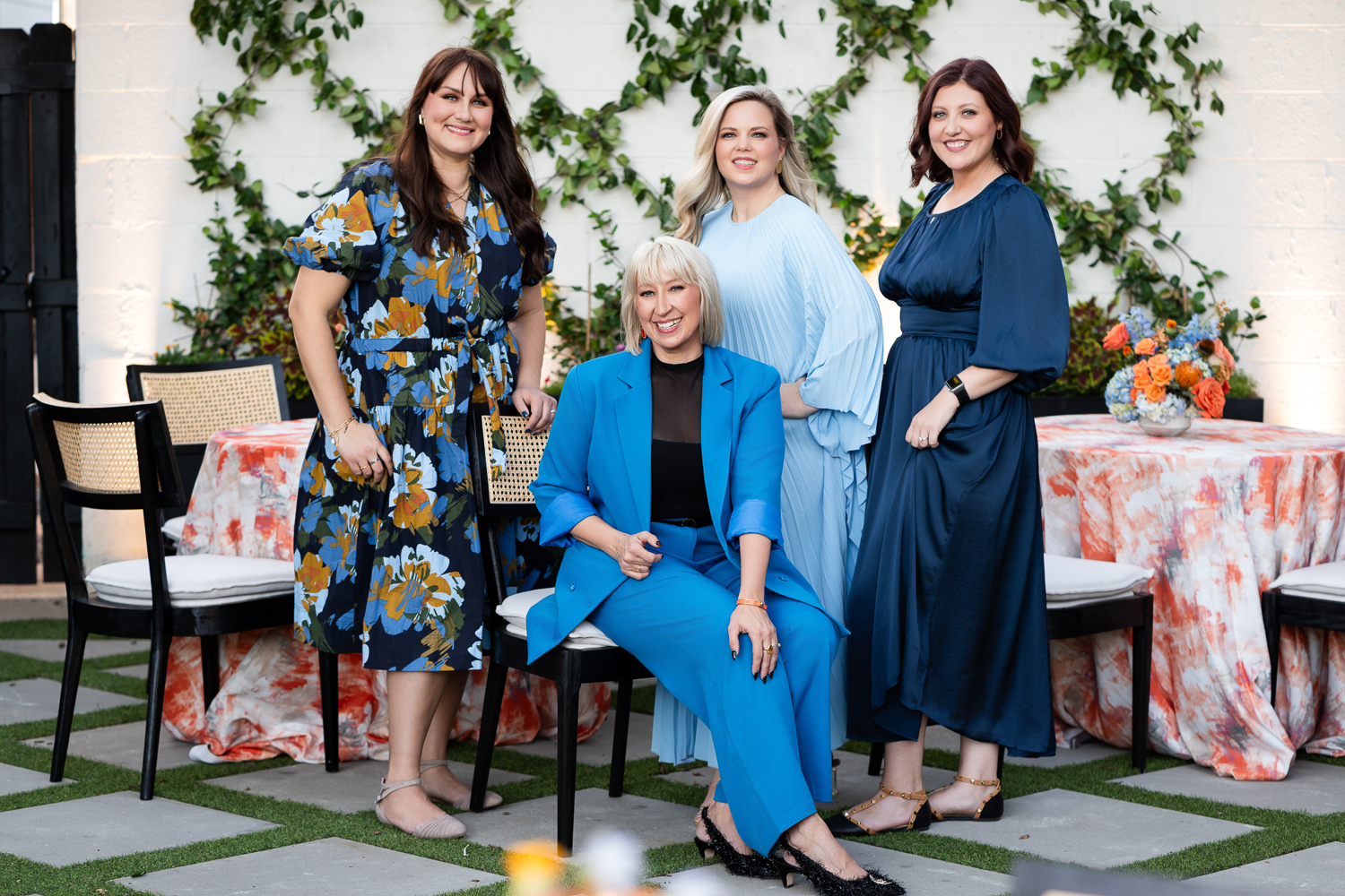 Tracy Autem & Lightly Photography team at their Fort Worth studio 20th Anniversary Open House celebration