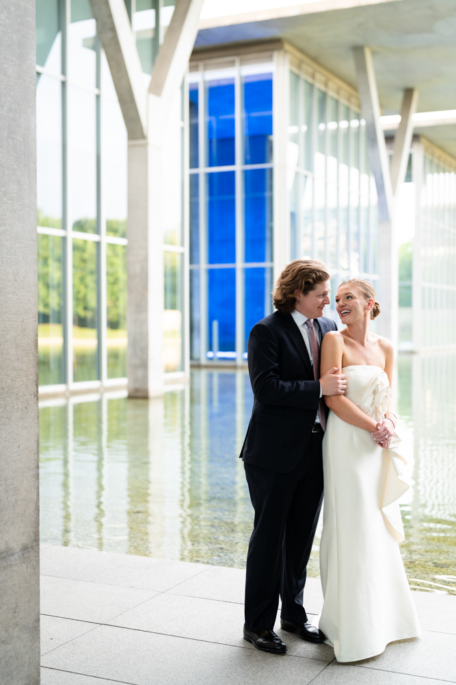 Guests gather for Audrey and Cole's rehearsal dinner in Fort Worth